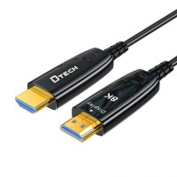 Dtech DT-HOF8002 2M HDMI To HDMI Fiber Optic Cable