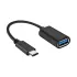 Dtech DT-2980 Type-C Male to USB 3.0 Female Black OTG Converter 