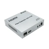 Dtech DT-7460 HDMI RS232 Fiber KVM Extender 20KM with IR 