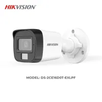 Hikvision DS-2CE16D0T-EXLPF 2MP Smart Hybrid Light Fixed Mini Bullet Camera