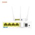 Tenda F3 300Mbps Wireless Router with 3 External Antennas – White